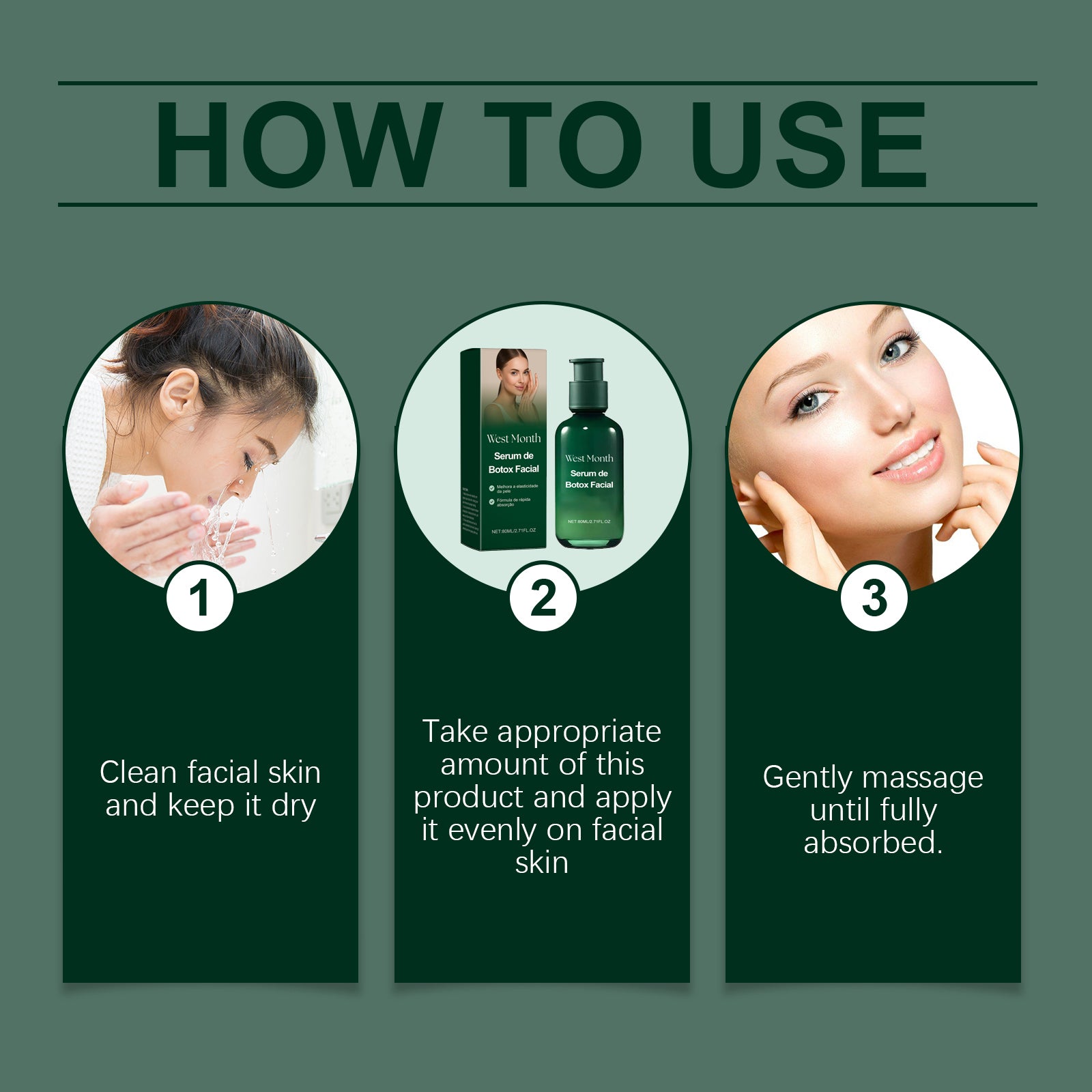 West Month Moisturizing And Firming Essence, Moisturizing And Hydrating Facial Tender Skin And Enhancing Skin Texture Essence - 5 - CJ