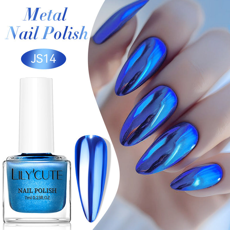 Quick - dry Metallic Mirror Nail Polish, No Baking Required - 0 - CJ