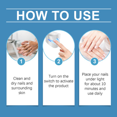 EOHOE Nail Repair Device Gentle Repair Of Nail Edge Rotten Nails, Nail Care, Cleaning And Polishing Nail Surface Care Device - 5 - CJ