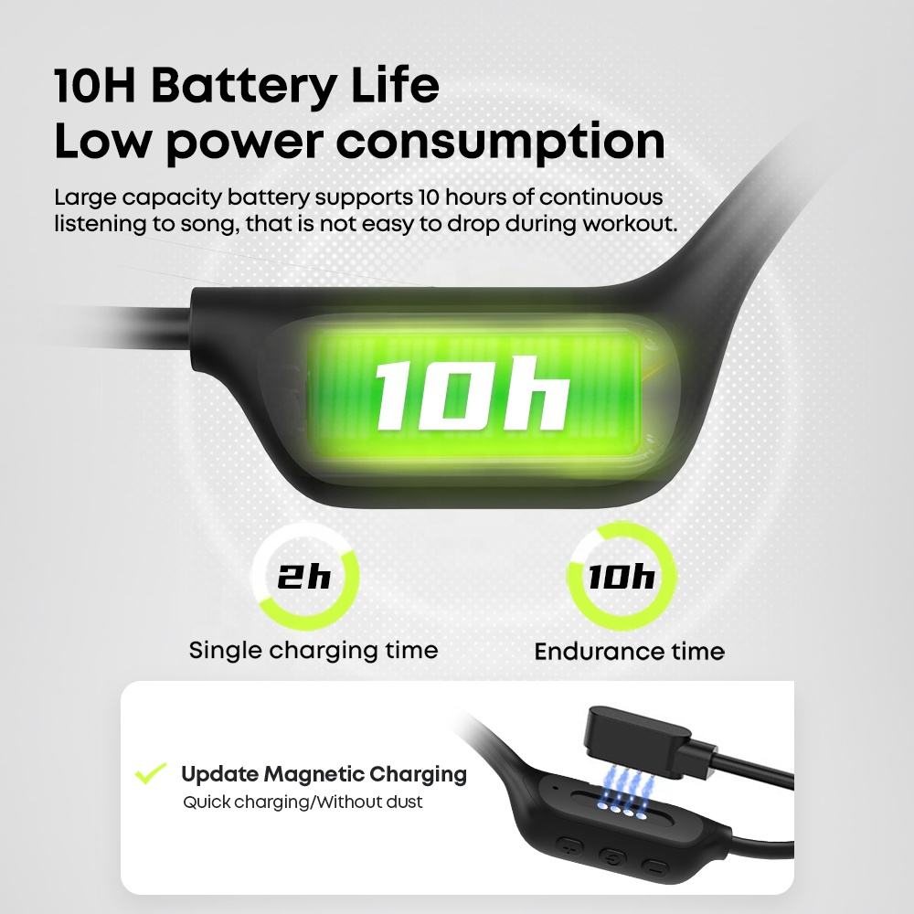 IPX8 Waterproof Headset Swimming Bluetooth Headphones With 32G TF Card Sports Wireless Earbuds Stereo Bone Conduction Earphone - 5 - CJ
