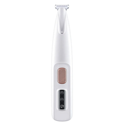 New Dog Paw Trimmer With LED Light Fully Waterproof Pet Hair Trimmer With LED Display Dog Clippers For Grooming 18mm Widen Blade - 5 - CJ