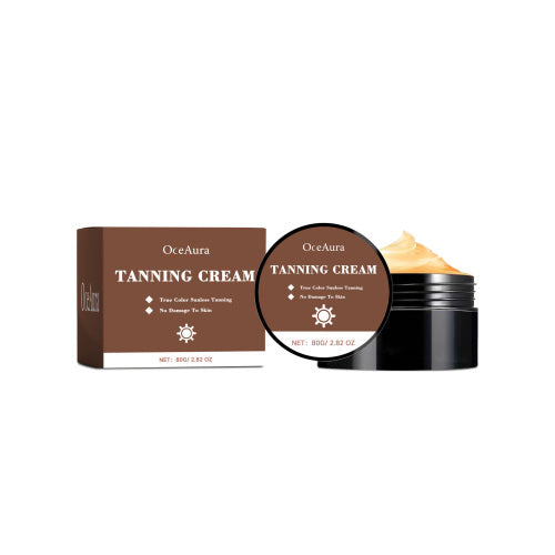 OceAura Tanning Cream, Outdoor Suntanning Milk Wheat Tan Bodybuilding Natural Skin Moisturizes And Hydrates - 5 - CJ