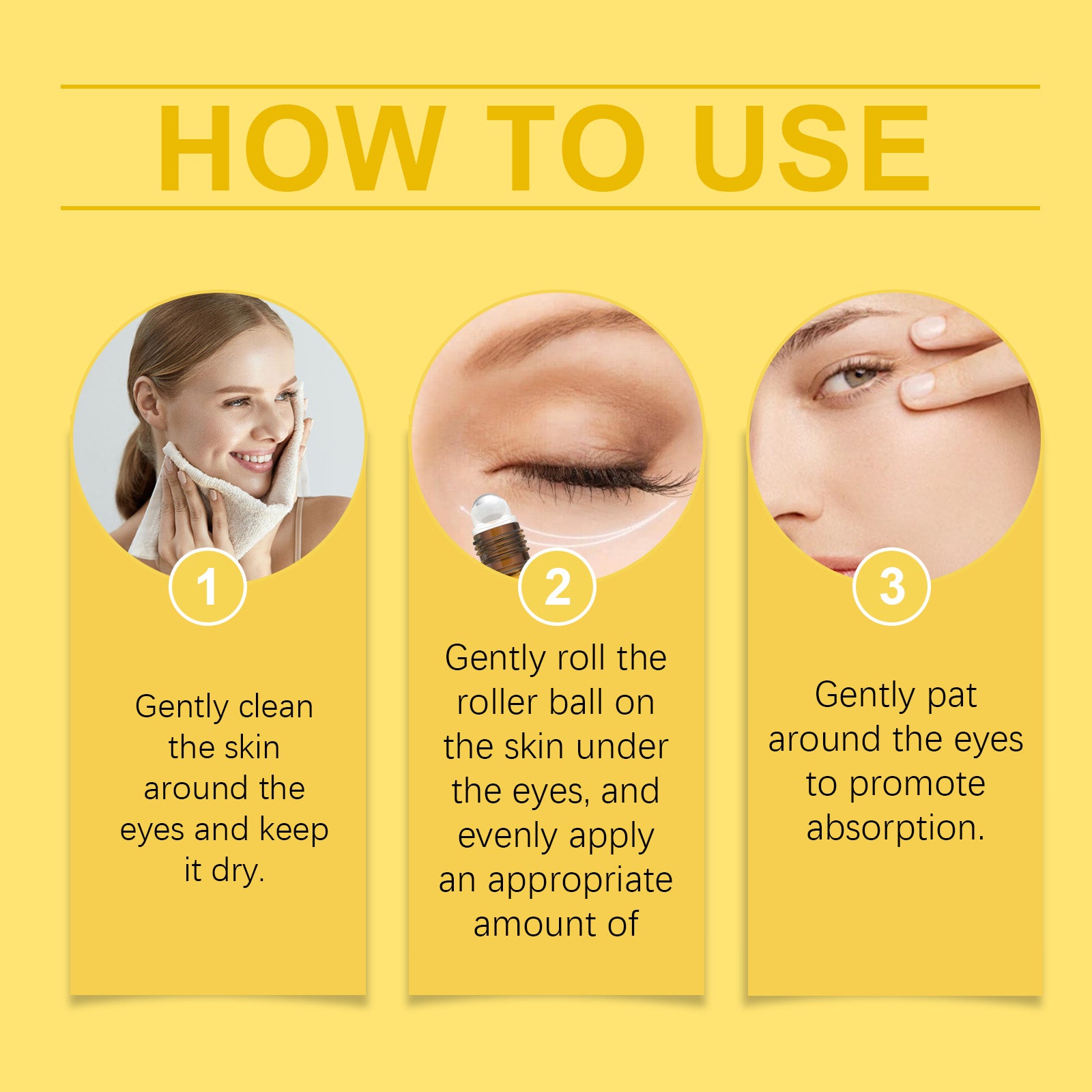 OUHOE Eye Essence Firming Eye Essence Moisturizing And Moisturizing Daily Massage Treatment For The Skin Around The Eyes - 5 - CJ