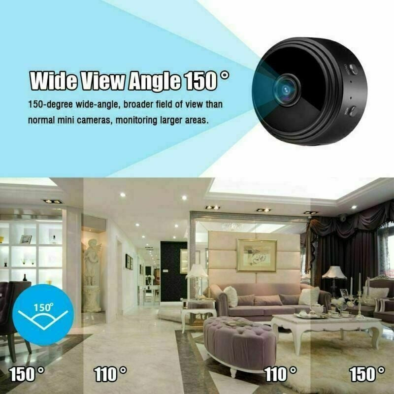 Mini Hidden Spy Camera Wireless Wifi IP Home Security 1080P HD DVR Night Vision - 5 - CJ