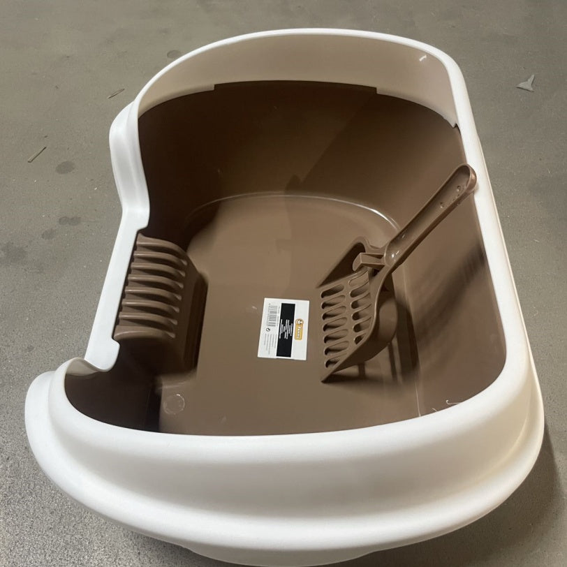 Semi - enclosed Cat Litter Box - 5 - CJ