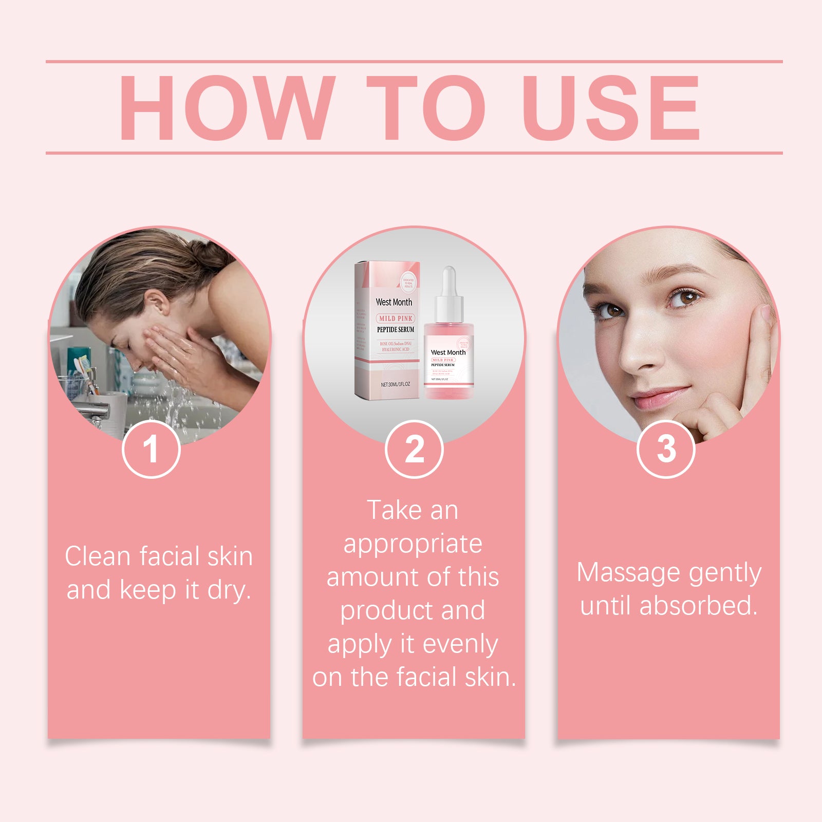 West&Month Facial Moisturizing Essence, Nourishing And Hydrating Skin Care Essence - 5 - CJ