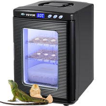Black Reptile Incubator 25L Scientific Lab Incubator Digital Incubator Cooling And Heating 5 - 42°C Reptile Egg Incubator 12V/110V Work For Small Reptiles - 5 - CJ