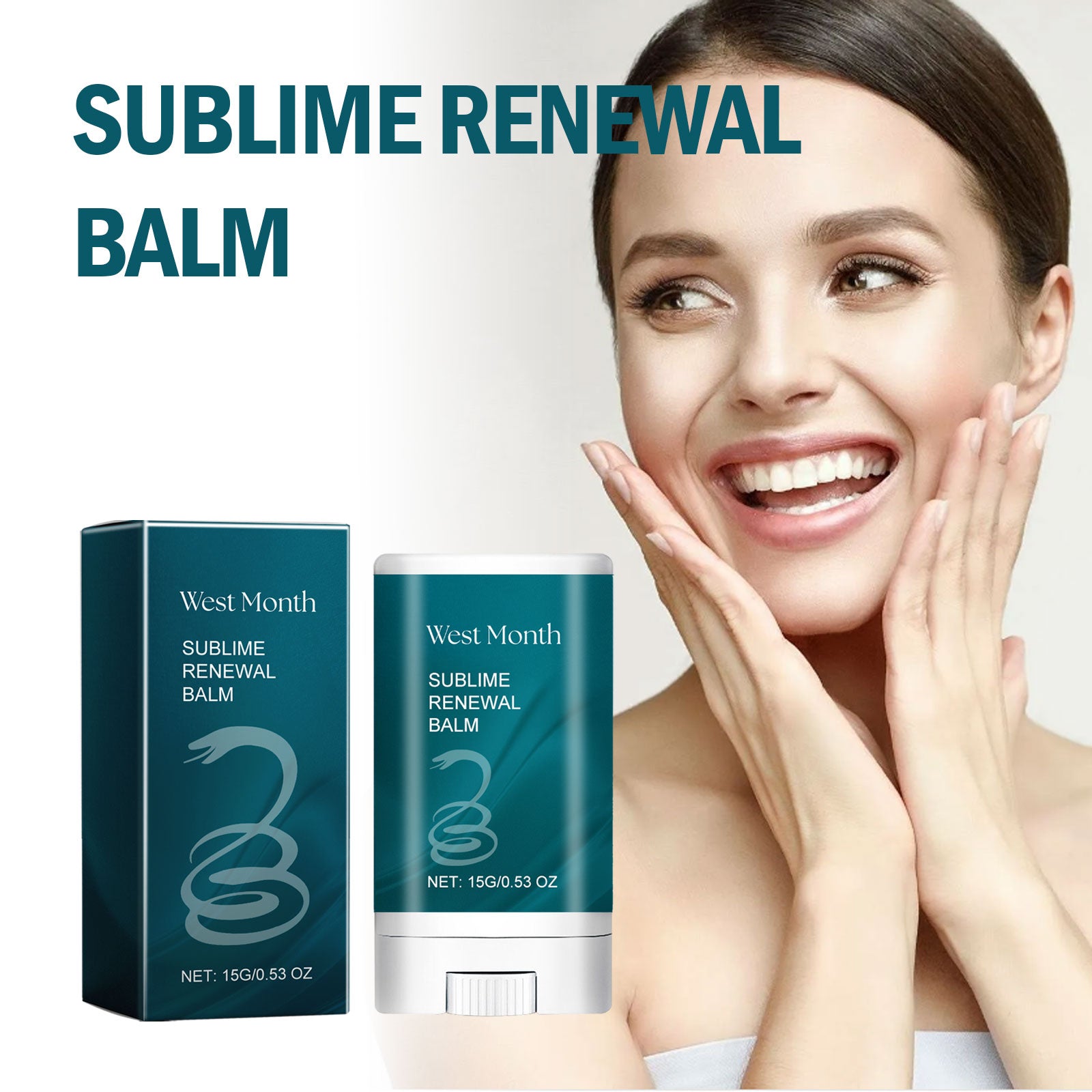 West&Month Sublime Renewal Balm, Lighten Fine Lines Hydrating And Moisturizing Skin Care Bar - 5 - CJ