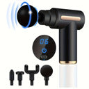 Fascia Gun Household Portable Muscle Relaxer USB Rechargeable Small Massager Mini Fascia Gun Random Color - 5 - CJ