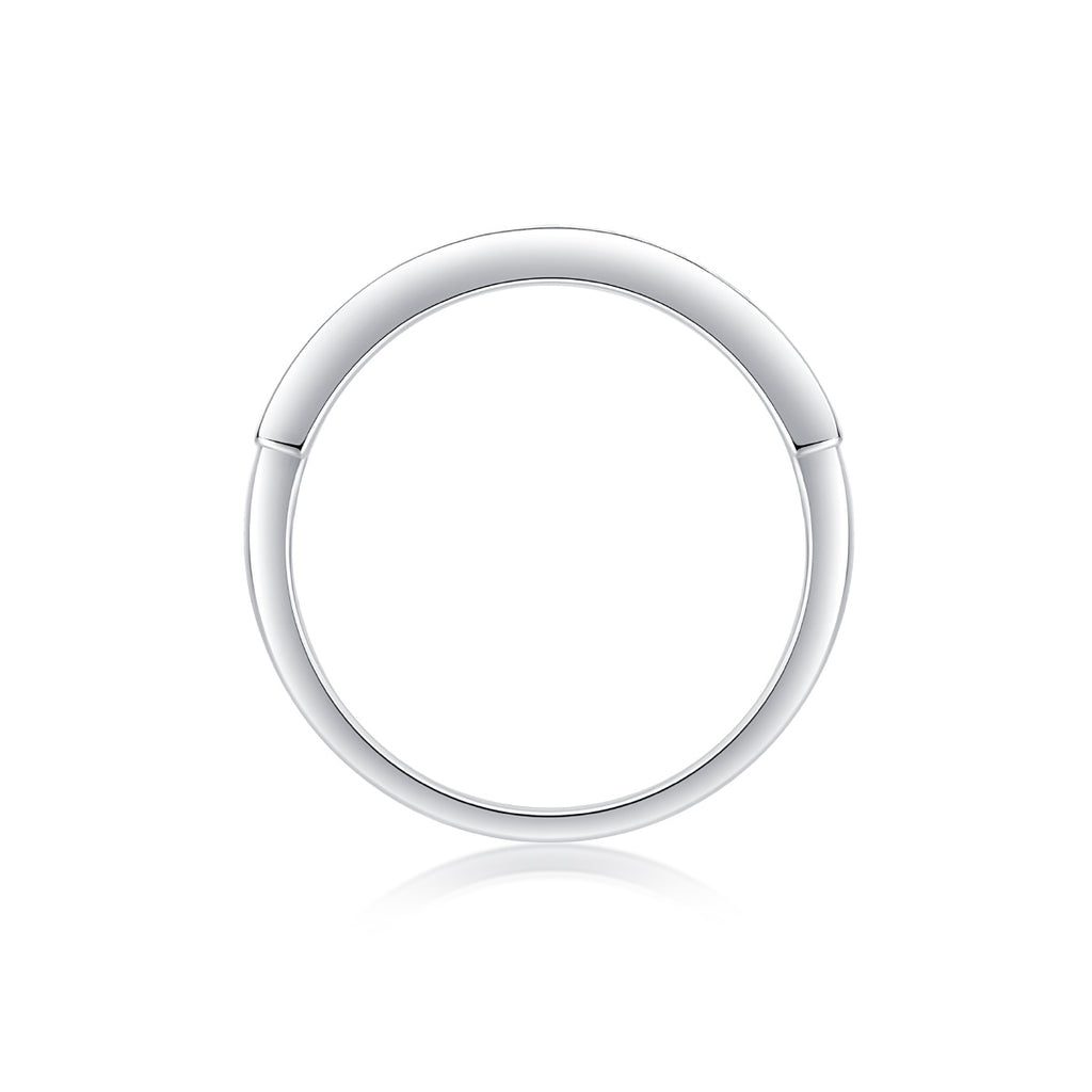 Diamond Ring Luxury Fashion Set Moissanite Silver Ring