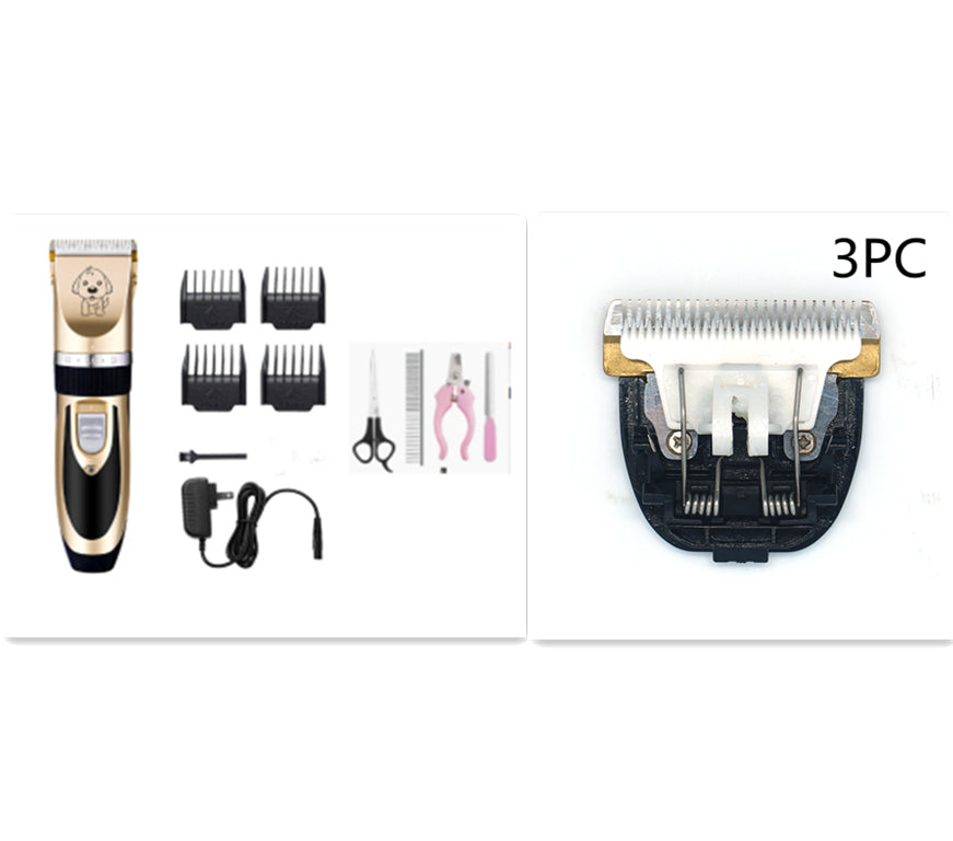 Rechargeable Cat Hair Clipper Pet Electrical Hair Cutter Lady Shaver - 0 - CJ - Set - US - CJGY205551220TG