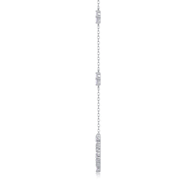 1Iris - A Fashionable And Luxurious Diamond Jewelry Pendant Set With Moissanite S925 Sterling Silver And Platinum Plating Prohibit TikTok sales - 5 - CJ
