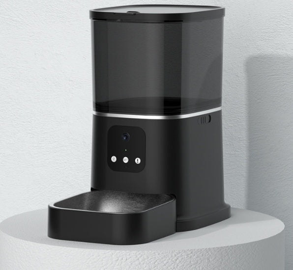 Pet Automatic Feeder Large Capacity Smart Voice Recorder APP Control Timer Feeding Cat Dog Food Dispenser With WiFi Pet Bo - 0 - CJ