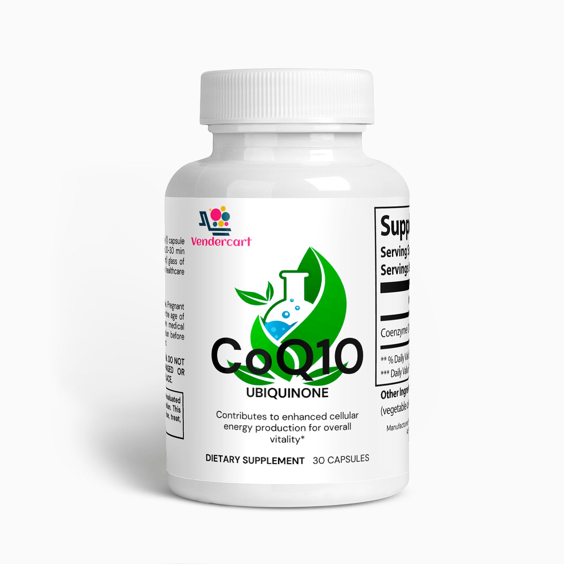 CoQ10 UBIQUINONE 30 CAPSULES - 5 - CJ