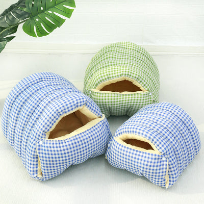 Four Seasons Universal Removable Washable House Closed Cat Kennel Enclosed Cat Nest Sleeping Bag With Plus Space - 0 - CJ