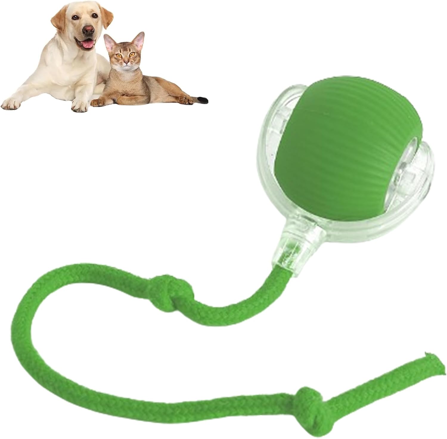 Rolling Ball Ball For Dogs Doggie Ball Interactive Dog Smart Ball Toy Interactive Cat Ball Toy 360  Smart Automatic Rolling Pet Ball - 4 - CJ