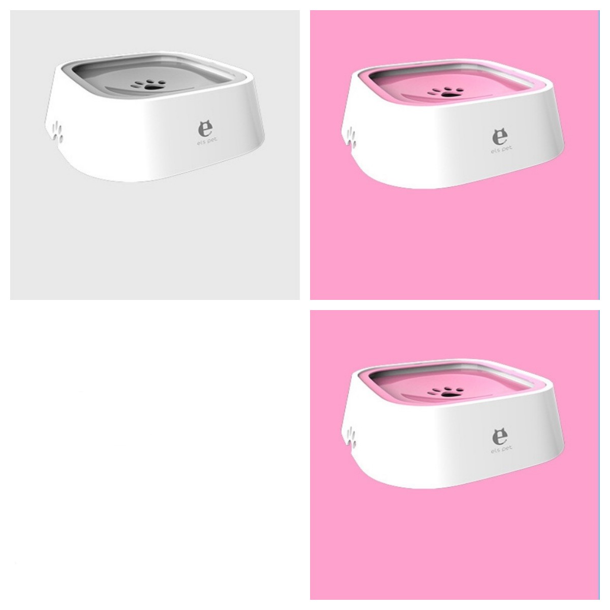 1.5L Cat Dog Water Bowl Carried Floating Bowl Anti - Overflow Slow Water Feeder Dispenser Pet Fountain ABS&PP Dog Supplies - 0 - CJ