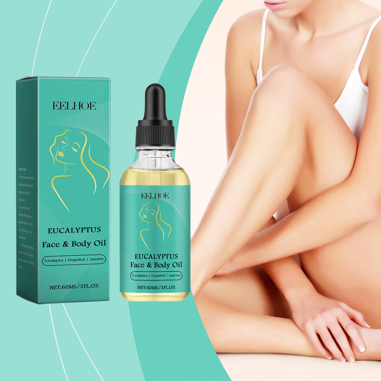 EELHOE Body Nourishing Oil Nourishes And Moisturizes The Whole Body Skin - 5 - CJ
