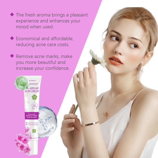 West&Month Azelaic Acid Cream Daily Acne Gentle Cleansing And Repair Skin Smooth And Moisturizing Cream - 5 - CJ