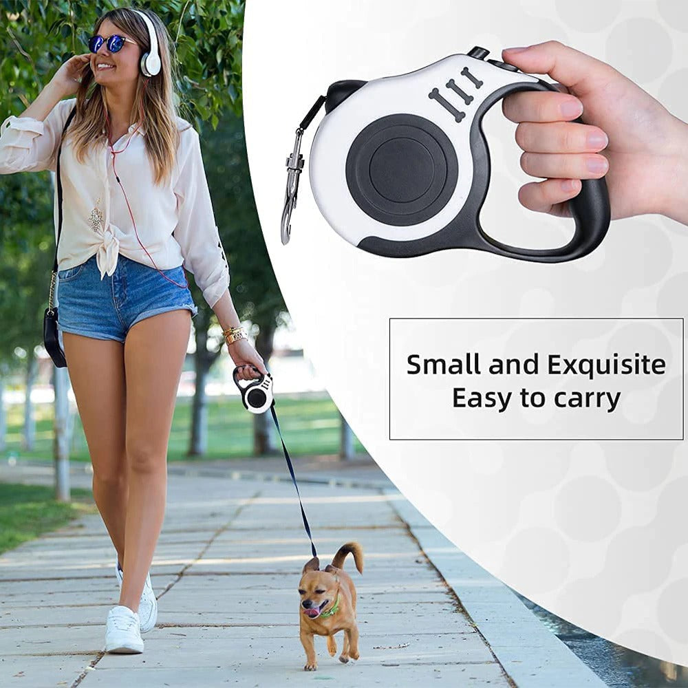 3m And 5m Durable Dog Leash Automatic Retractable Nylon Cat Lead Extension Puppy Walking Running Lead Roulette For Dogs Pet Products - 5 - CJ
