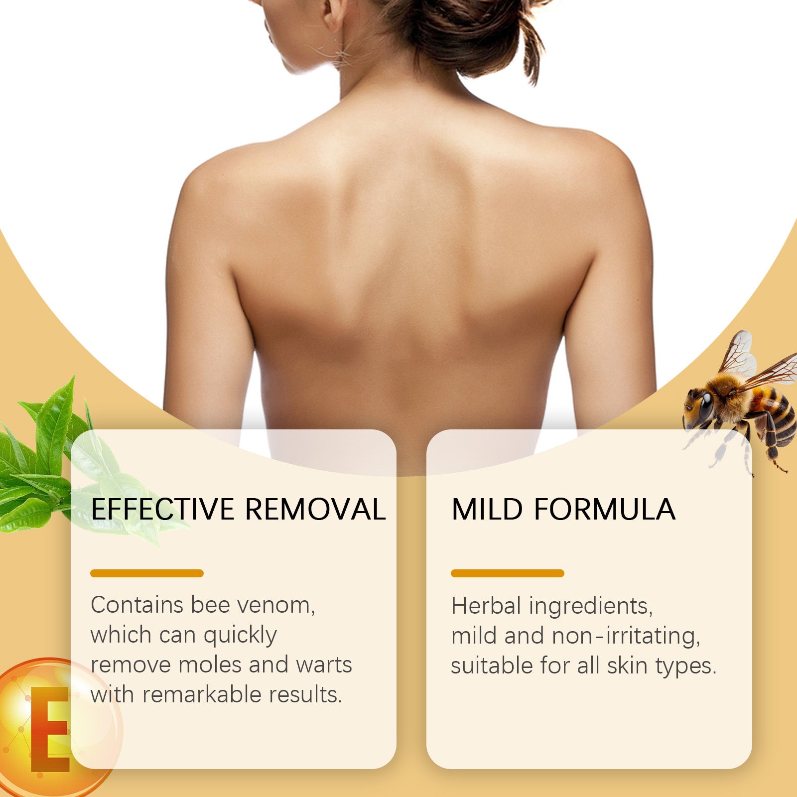 Wiyun Bee Venom Skin Care Cream Gentle Moisturizing Repair Body Blemishes Smooth Body Skin Care Cream - 5 - CJ