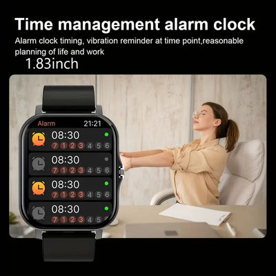 New Smartwatches Now On Sale, Featuring Message Alerts, Call Answering, Health Monitoring, Activity Tracking, Notification Reminders, And Fitness Functions. - 5 - CJ