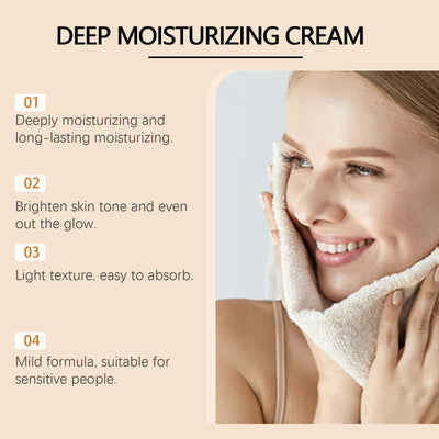 Eelhoe Deep Moisturizing Cream Gently Cares For The Face, Hydrates And Nourishes The Skin, And Provides Soft Care. Radiant Cream - 5 - CJ