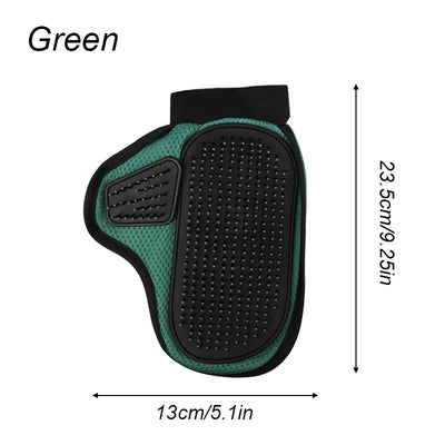 Cat Hair Removal Glove Pet Supplies Bath Massage Jerking Gloves Cat Dog Massage Bathing Cleaning Grooming Supplies Silicone Hair Sticking Removal Brush - 5.0 - CJ