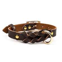 Twisted PU Leather Dog Collar - 0 - CJ