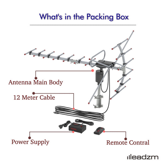 Outdoor Antenna - Reception Range 110 Miles - 5 - CJ
