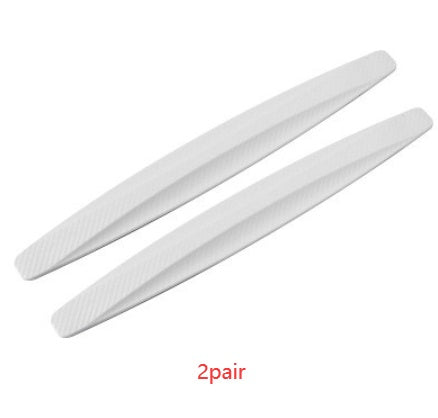 Car Bumper Protector Strip Guard Corner Protection Strips Scratch Protector Crash Blade Anti - collision Auto Accessories - 0 - CJ - White - 2 pairs - CJQC128847908HS