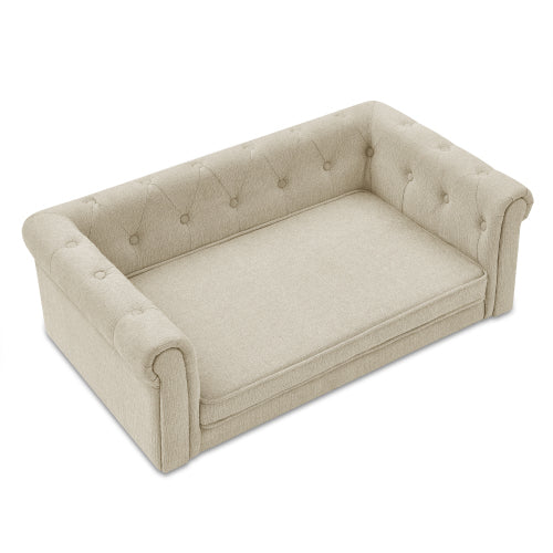 Elegant Rectangular Pet Bed For Medium And Large Dogs - 5 - CJ