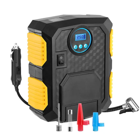 Tire Inflator 12V DC 120W 150PSI Tire Pump W/LCD Electric Air Compressor Pump 25L/Min Large Air Flow - 5 - CJ