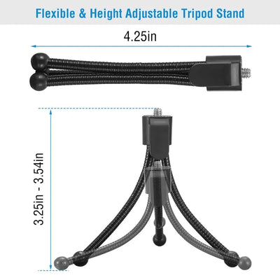 Tripod Stand For Camera Mini Projector Flexible Tripod Holder Heavy Duty Camera Tabletop Mount - 5 - CJ