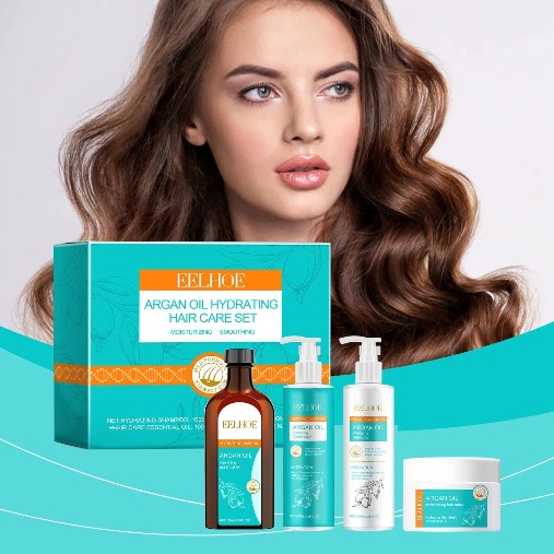 Eelhoe - Argan Oil Hydrating Hair Care Set - 5 - CJ