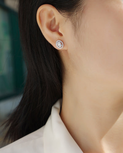 1Phantom Night - Fashionable And Luxurious Diamond Jewelry Set With Moissanite S925 Sterling Silver And Platinum - plated Stud Earrings Prohibit TikTok sales - 5 - CJ