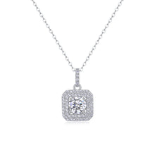 1Sugar Diamond - A Fashionable And Luxurious Diamond Jewelry Piece Set With 1 - carat Moissanite S925 Sterling Silver And Platinum - plated Pendant Prohibit TikTok sales - 5 - CJ