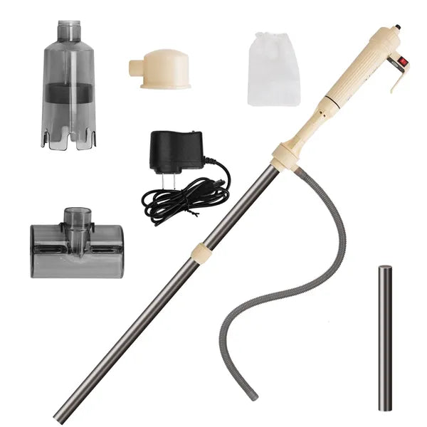 Multifunctional Electric Aquarium Gravel Cleaner Kit Length Adjustable Automatic Fish Tank Vacuum Cleaner - 5 - CJ