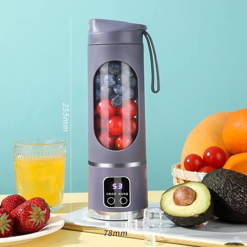Portable Juicer Household Dual-motor 12-blade Small And Mini Student Milkshake Cup Multi-functional Juicing Cup