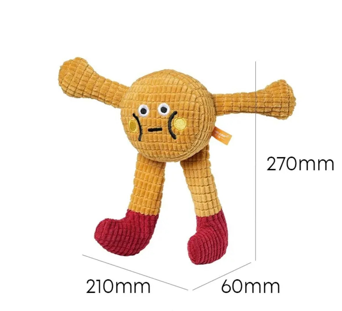 Adorable Squeaky Catnip Toys For Your Cat Or Dog, Perfect For Solo Play, Tough Enough To Chew, Great For Teeth Grinding And Keeping Teeth Clean. - 5 - CJ
