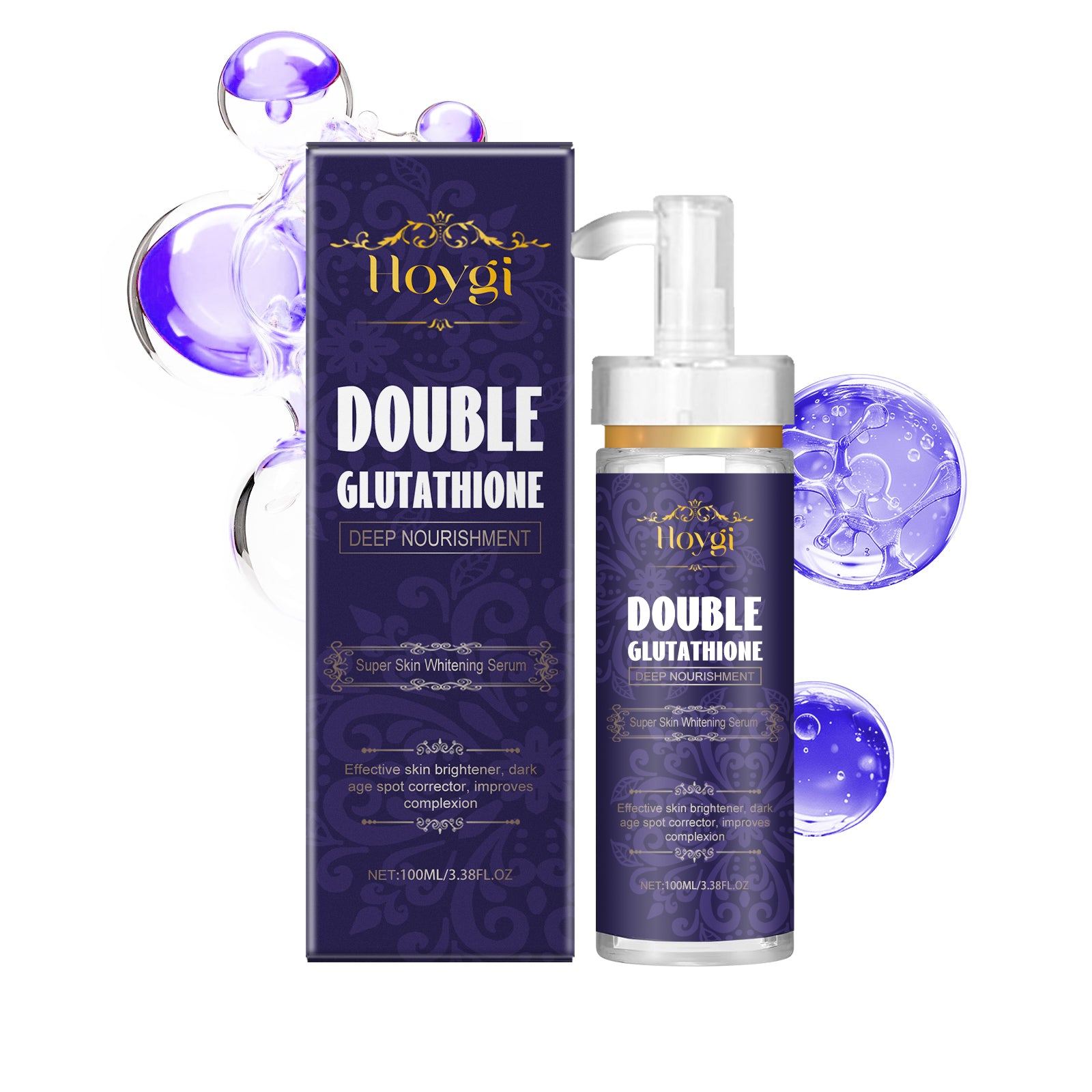 Hoygi Glutathione Essence, Hydrates And Nourishes The Facial Skin, Making It Soft, Smooth And Radiant. It Is A Daily Skin Care Essence - 5 - CJ