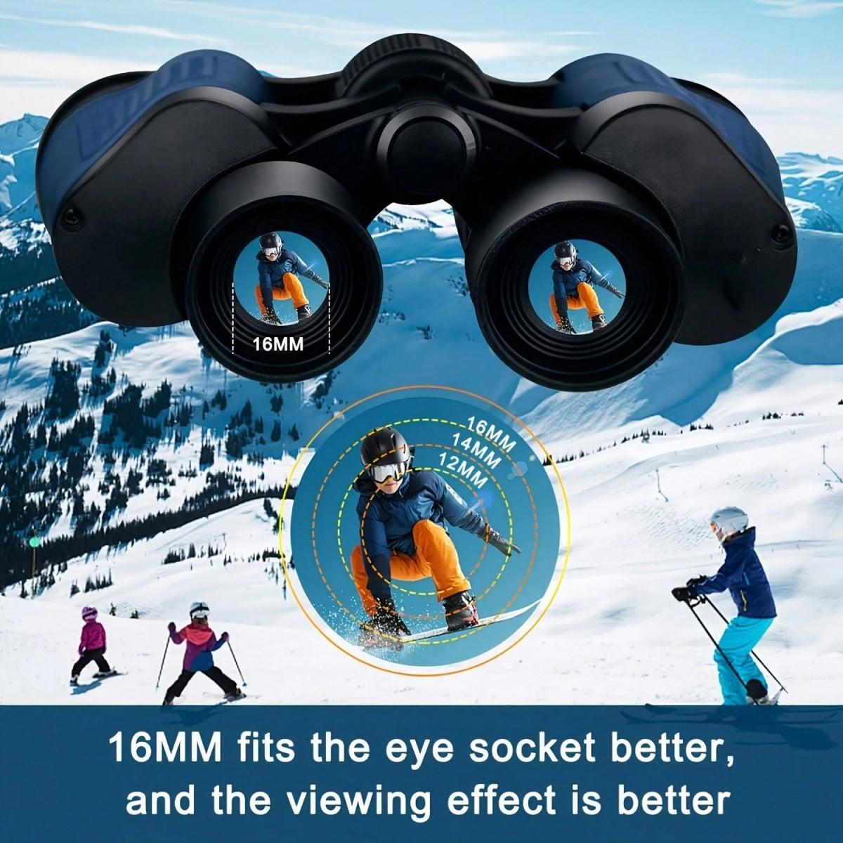 1PC Binoculars 60x60 Binoculars With Night Vision, Binoculars High - Powered Telescope Coordinate Hig - 5 - CJ