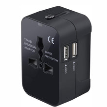 Travel Adapter With USB C, Universal All In One Worldwide Travel Adapter Power Converters Wall Charger AC Power Plug Adapter USB Type C Charging For USA EU UK AUS - 5 - CJ