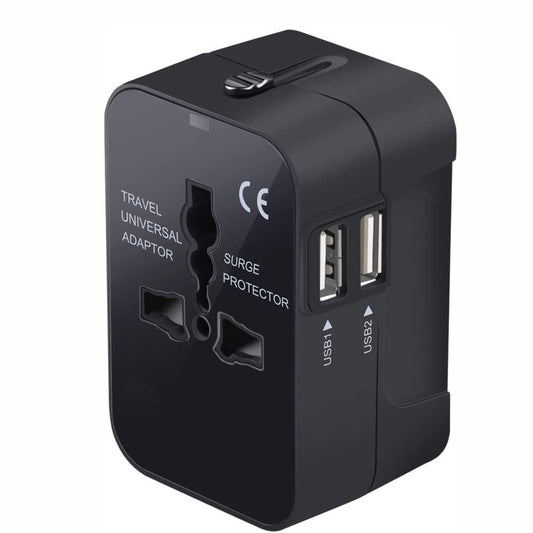 Travel Adapter With USB C, Universal All In One Worldwide Travel Adapter Power Converters Wall Charger AC Power Plug Adapter USB Type C Charging For USA EU UK AUS - 5 - CJ