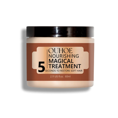 OUHOE Nourishing Hair Mask Repair Hair Dyeing Hot Split Ends Dry Damage Moisturizing Hydration Smooth Hair Mask - 5 - CJ
