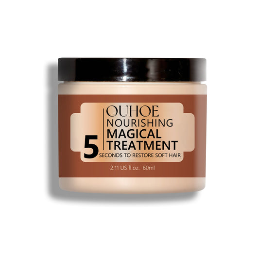 OUHOE Nourishing Hair Mask Repair Hair Dyeing Hot Split Ends Dry Damage Moisturizing Hydration Smooth Hair Mask - 5 - CJ