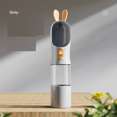 Pets Go Out Portable Feeding And Water Feeding Cup - 0 - CJ - Grey - Water and food cup - CJYC152005805EV