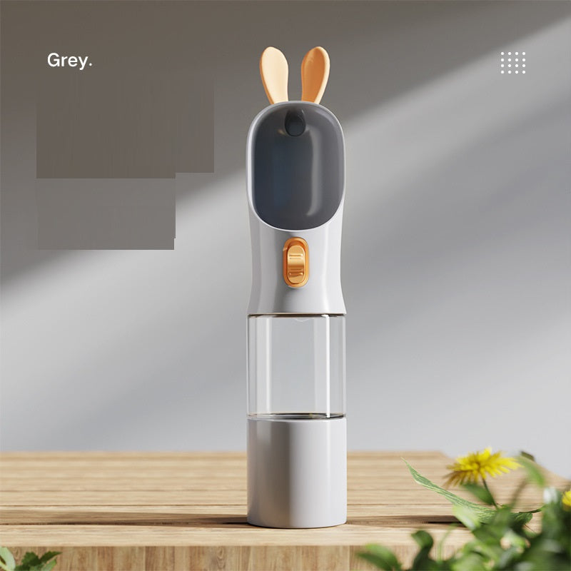 Pets Go Out Portable Feeding And Water Feeding Cup - 0 - CJ - Grey - Water and food cup - CJYC152005805EV