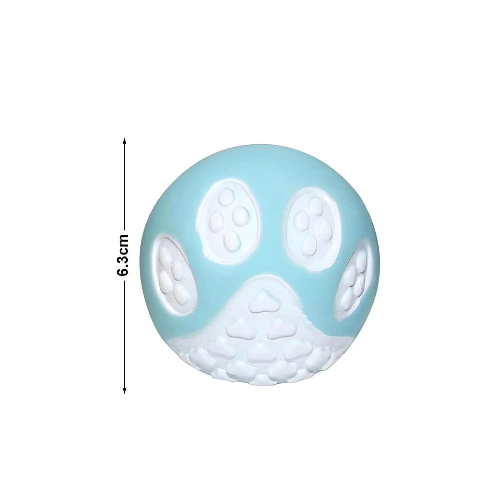 12 PCS Non - Toxic Dog Toy Ball Hard Rubber Solid Ball Cleaning Teeth Durable To Chew And High Rebound Great Pet Play Training Supplies - 5 - CJ