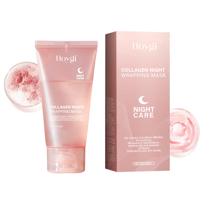 Hoygi Collagen Tear Mask, Gentle Cleansing, Exfoliating, Moisturizing, Moisturizing, Skin Care And Brightening Mask - 5 - CJ
